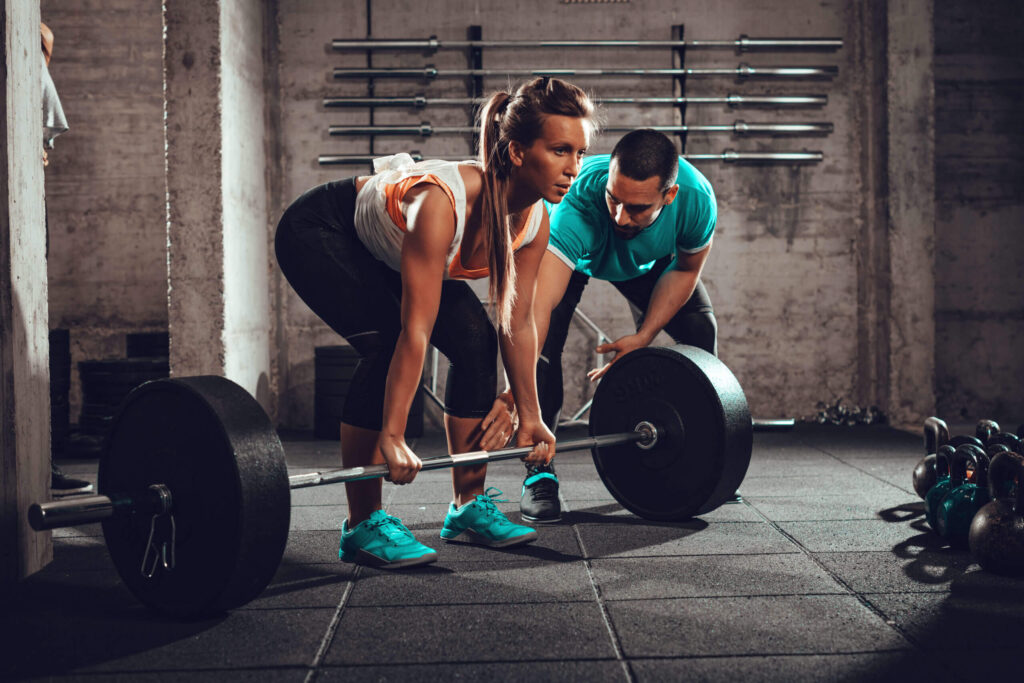Training With A Personal Trainer